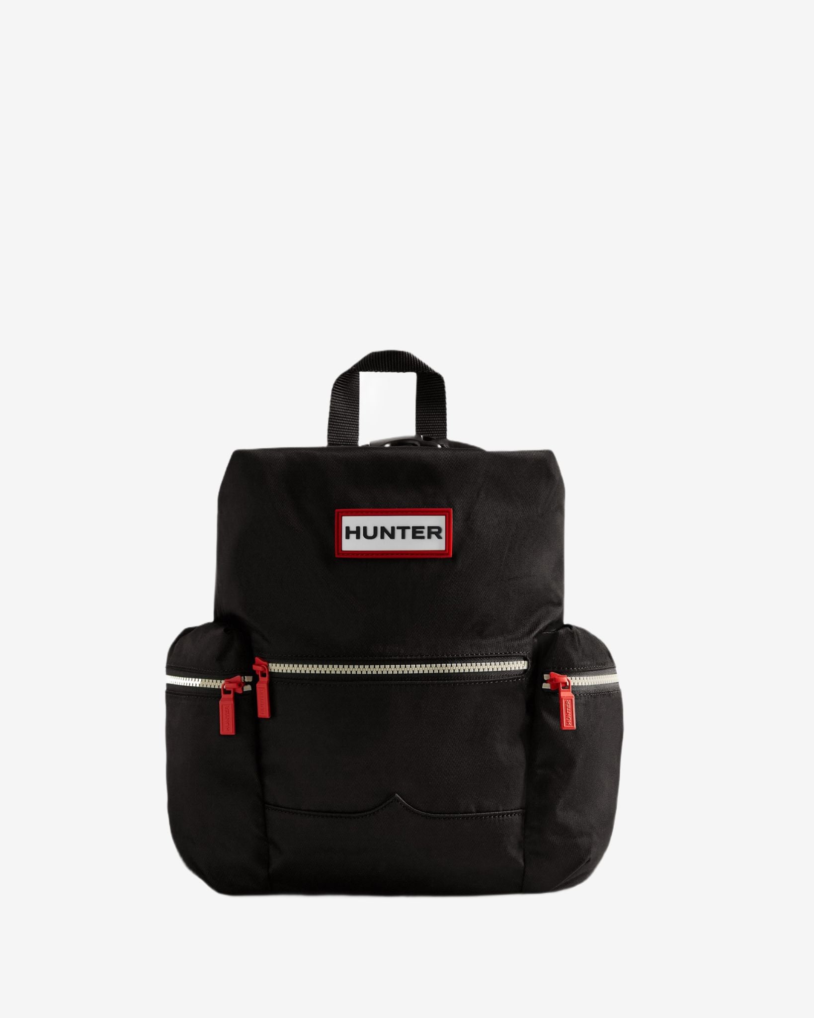 Nylon Mini Topclip Backpack Black