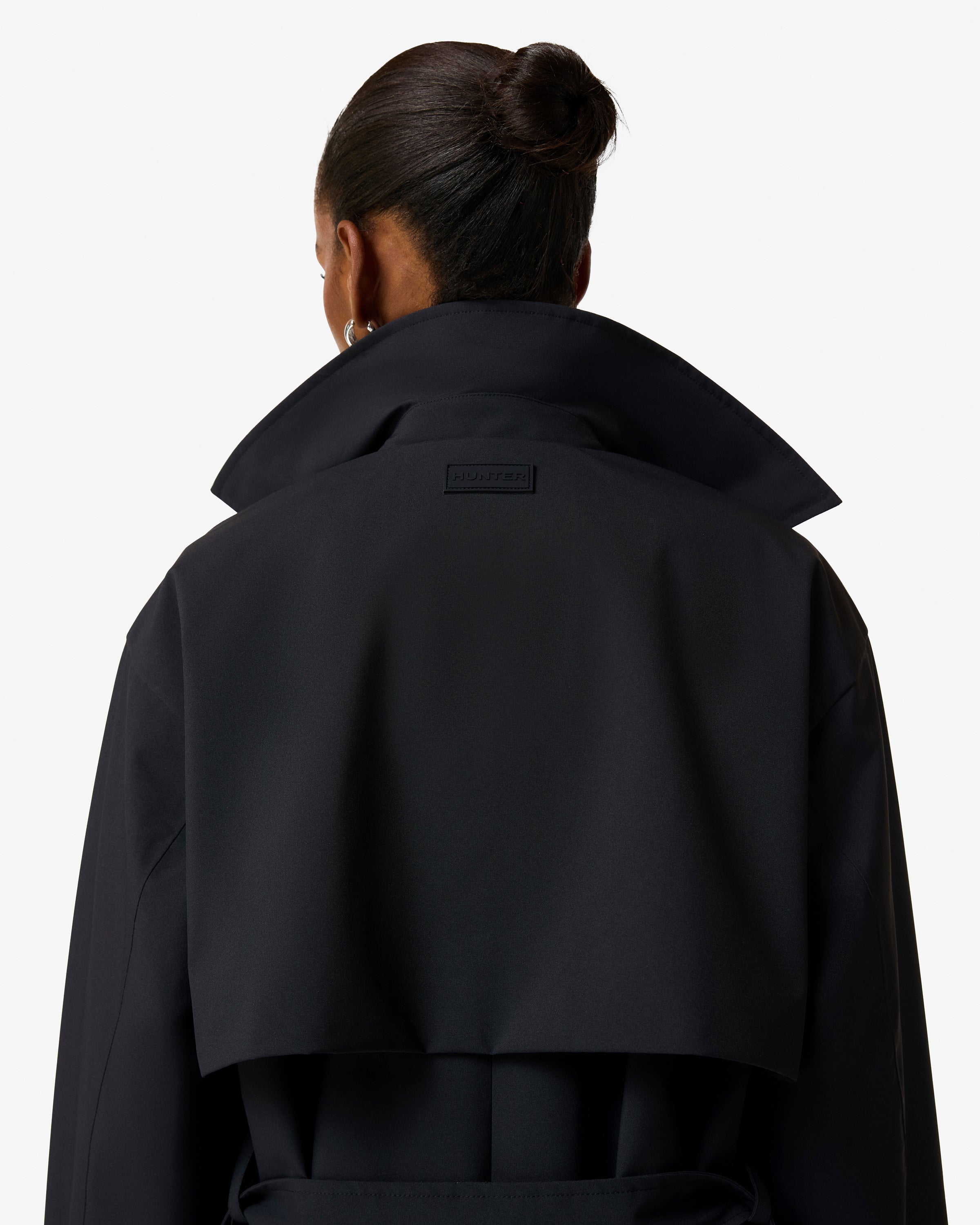Aboyne City Rain Coat Black
