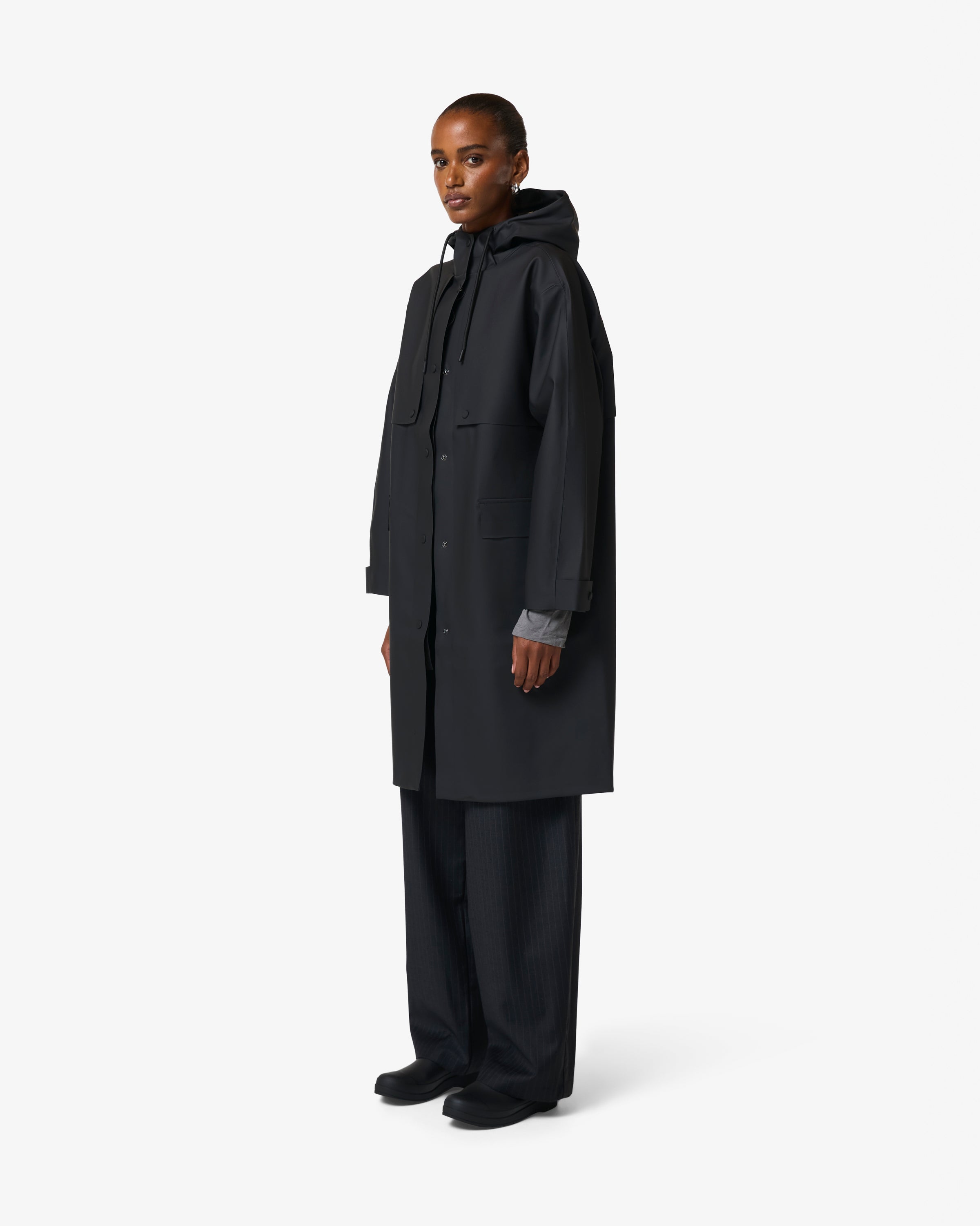 Clova Rain Parka Black