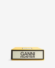 GANNI x Hunter Unisex Downpour Adjustable Boot Dark Olive / Black