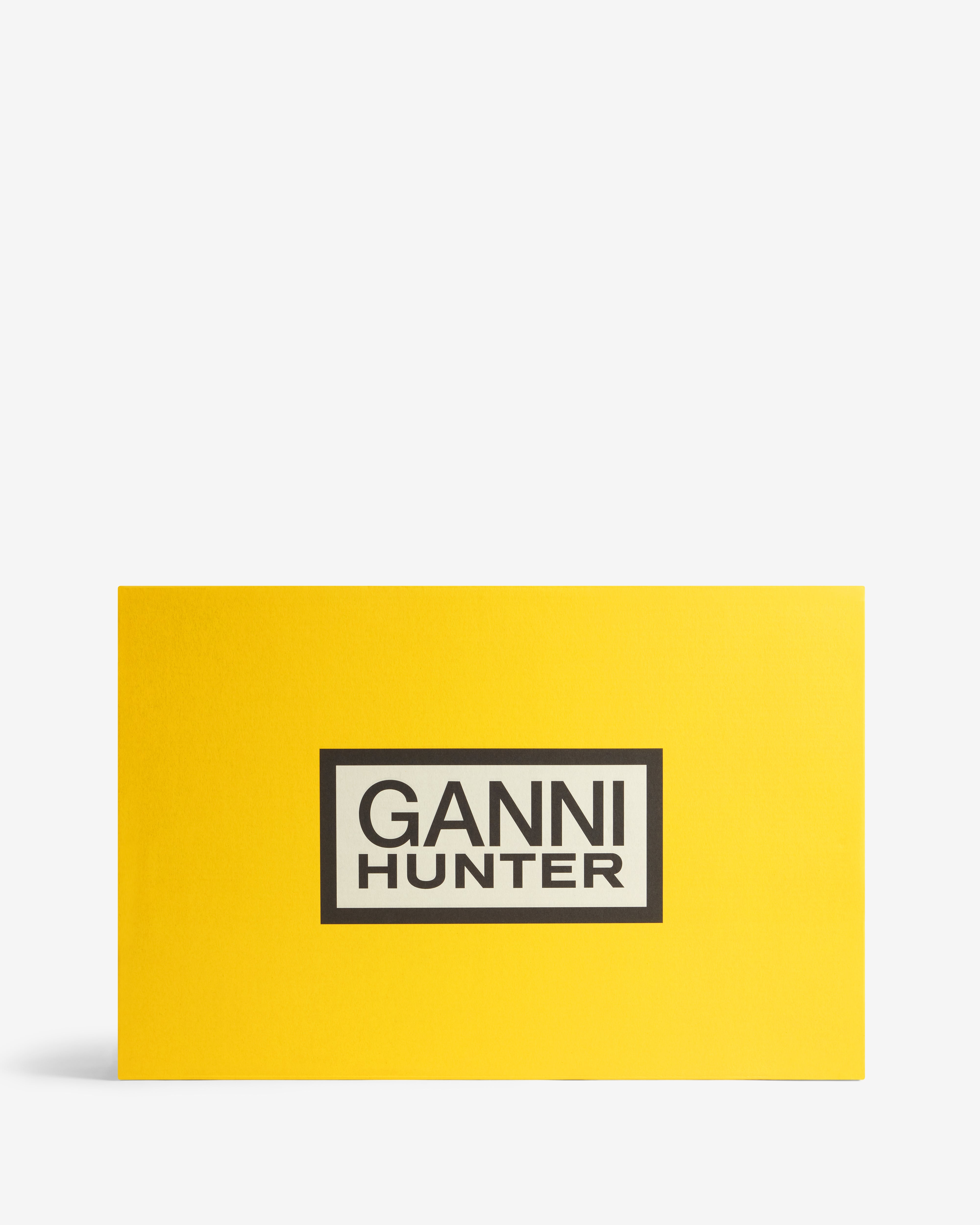 GANNI x Hunter Unisex Downpour Adjustable Boot Leopard / Black