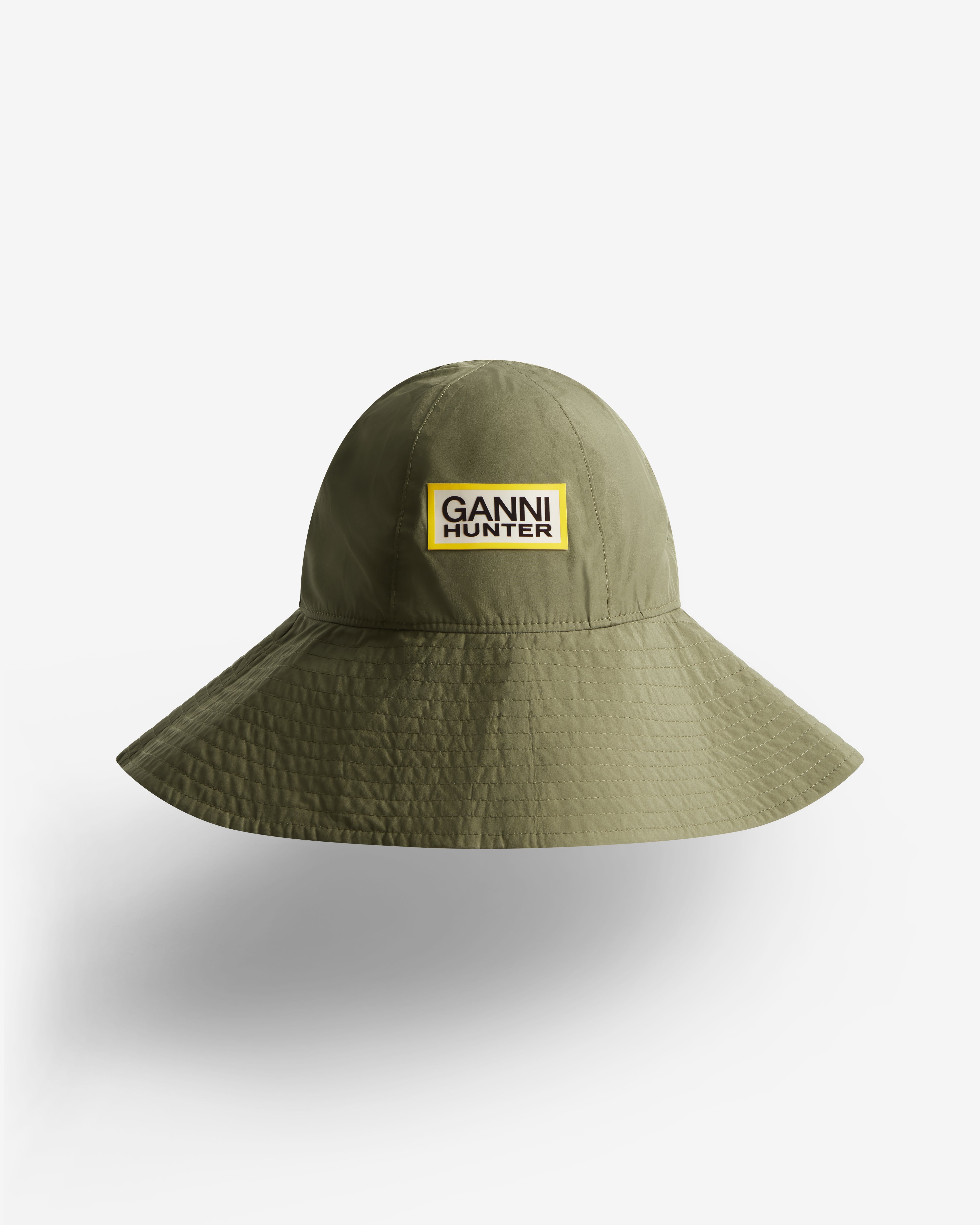 GANNI X Hunter Waterproof Bucket Hat Ganni Green