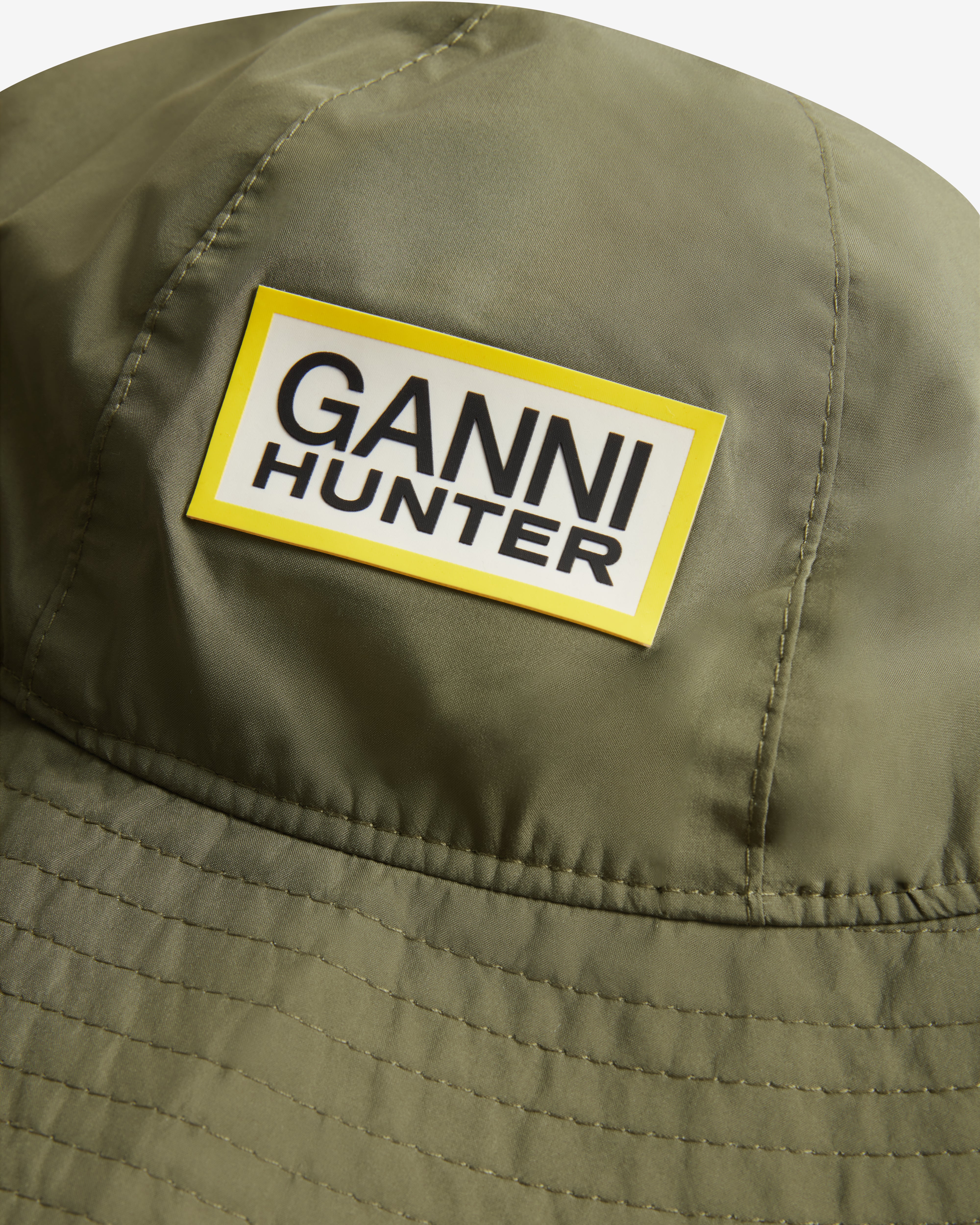 GANNI X Hunter Waterproof Bucket Hat Ganni Green