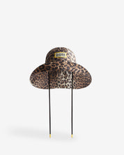 GANNI X Hunter Waterproof Bucket Hat Leopard