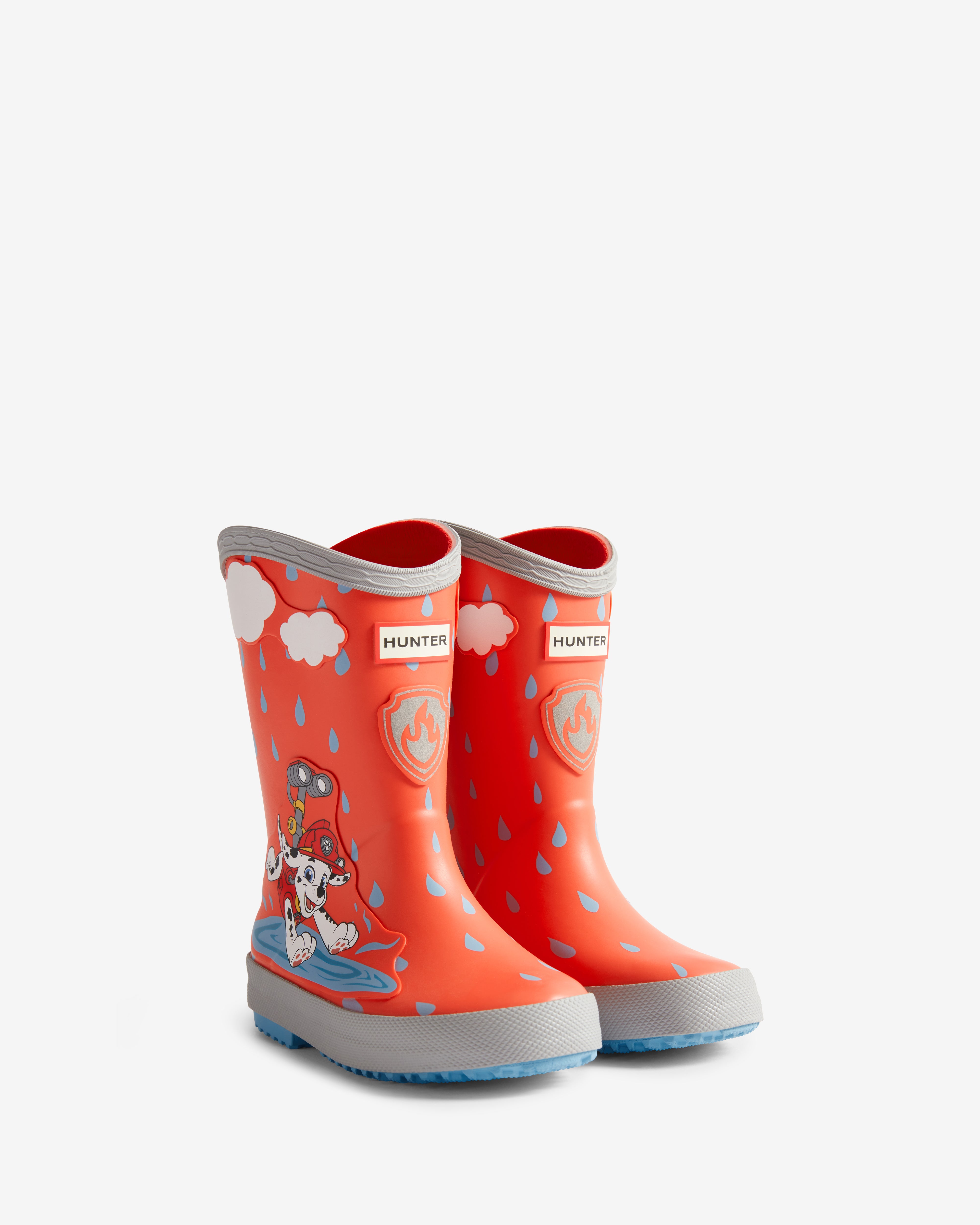 Hunter Boots X Paw Patrol Marshall Rubber Boots Poppy Red