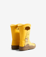 Hunter Boots X Paw Patrol Rubble Rubber Boots Yellow