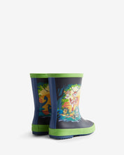 Hunter Boots X Paw Patrol Dino Rubber Boots Blue / Lettuce
