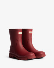 Unisex Downpour Short Boot Merlot