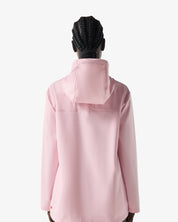 Unisex Downpour Izzy Hooded Rain Jacket Pink Parfait