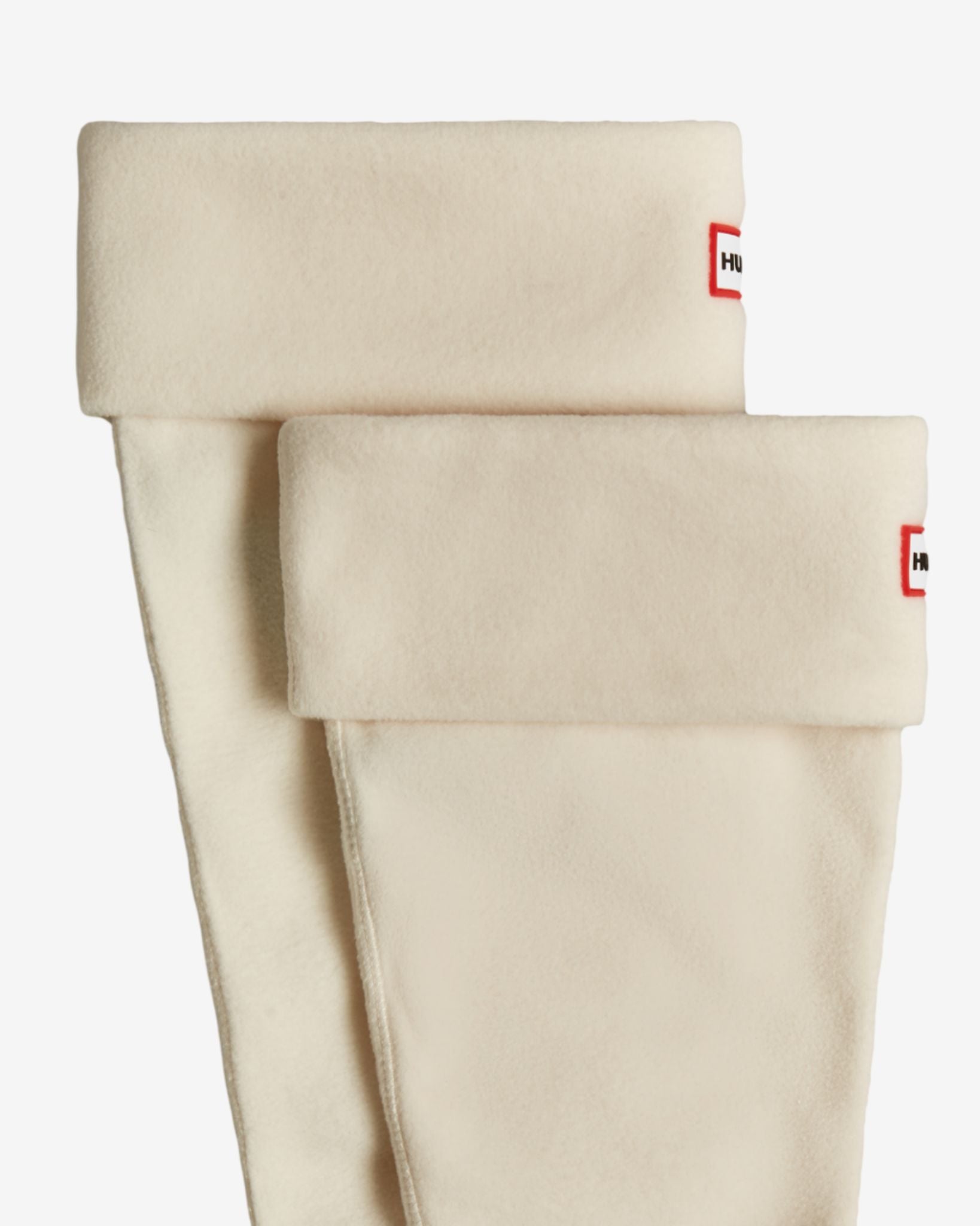 Fleece Tall boot Sock White