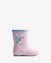 Kids First Classic Rain Boot Unicorn Print