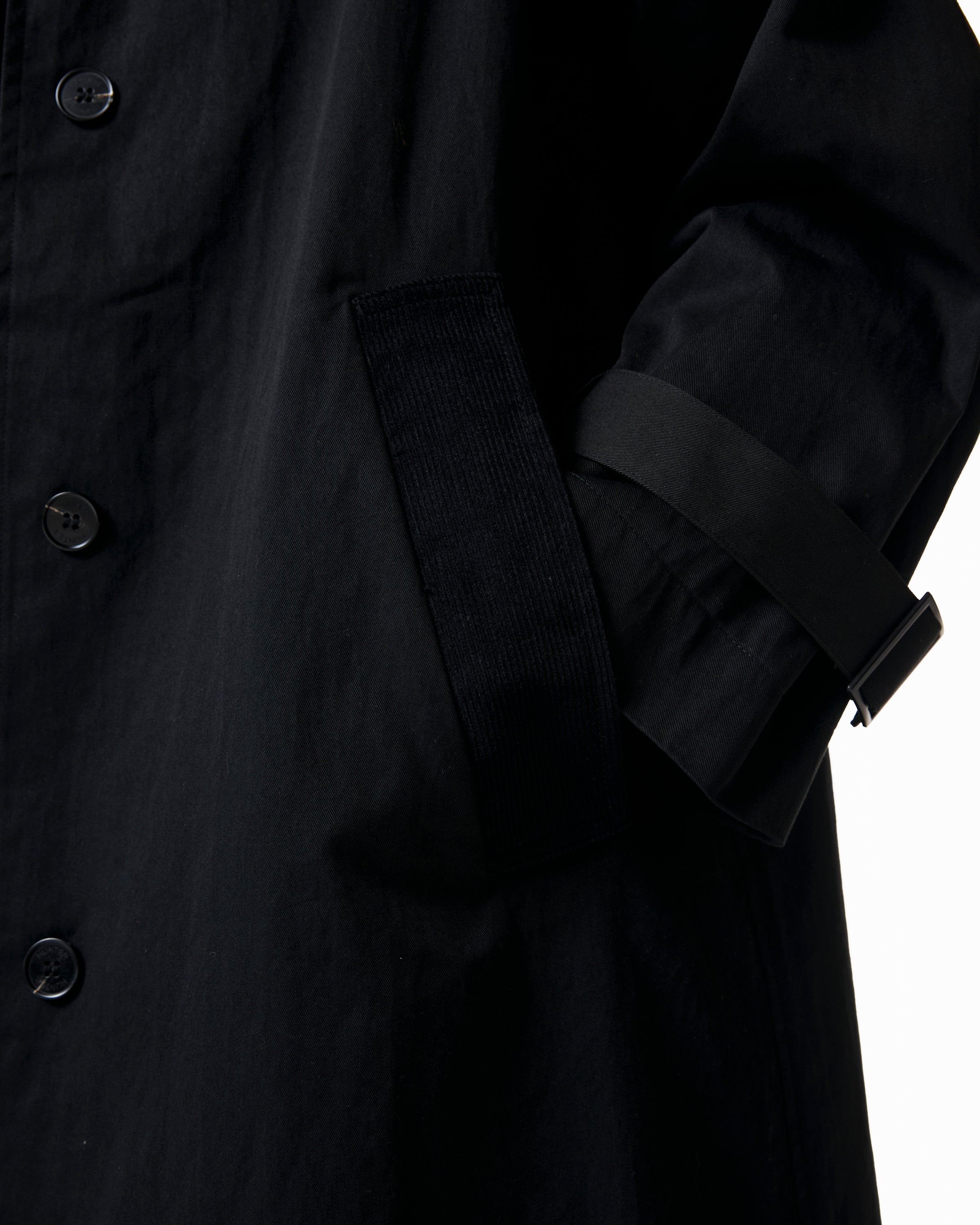 Ley Long Coat Black