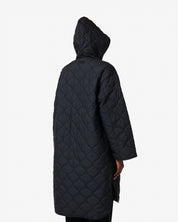 Lyne Quilted Parka Black