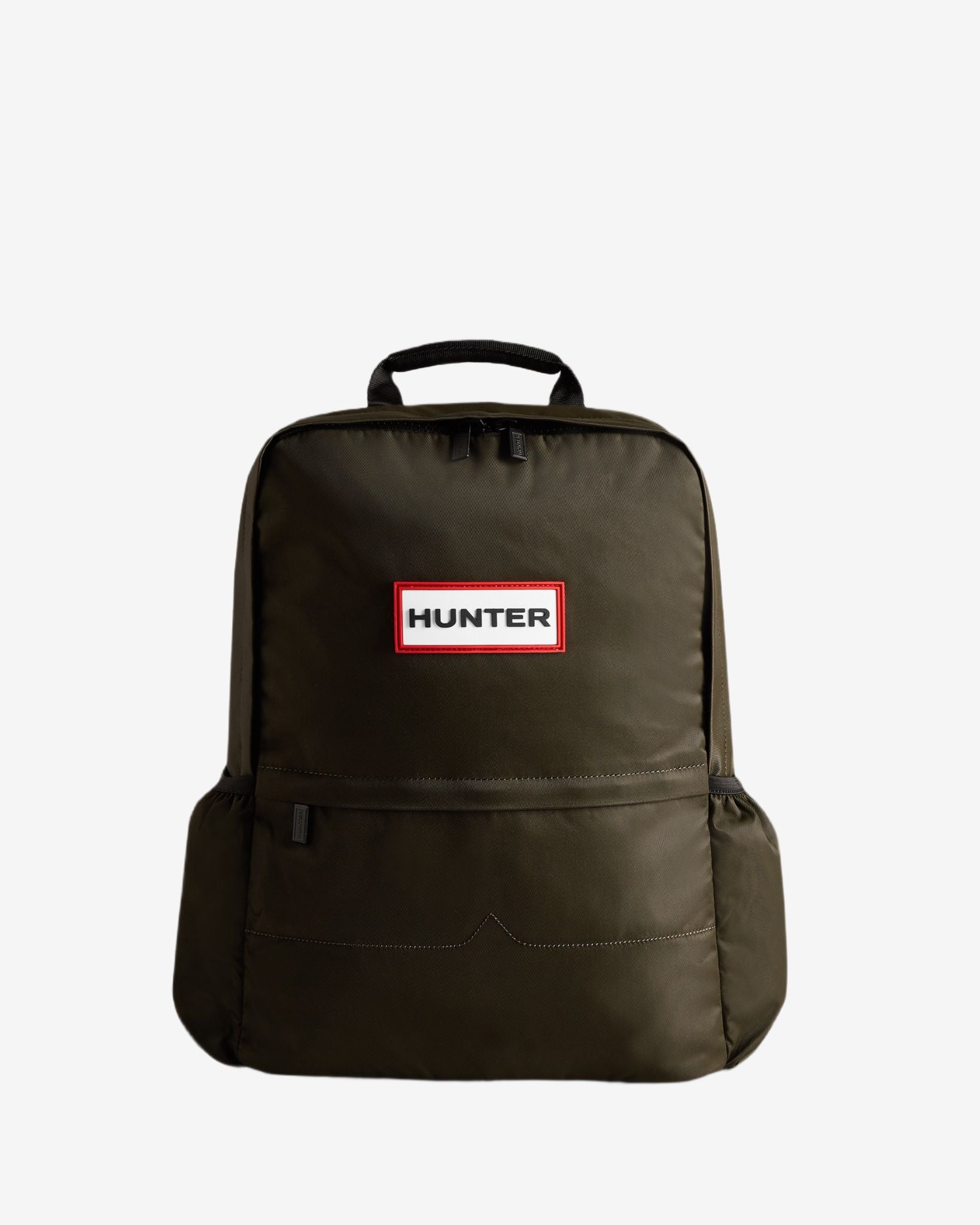 Nylon Large Backpack Dark Olive