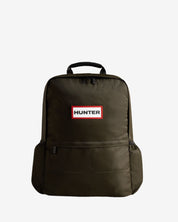 Nylon Large Backpack Dark Olive