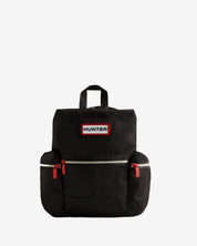 Nylon Mini Topclip Backpack Black