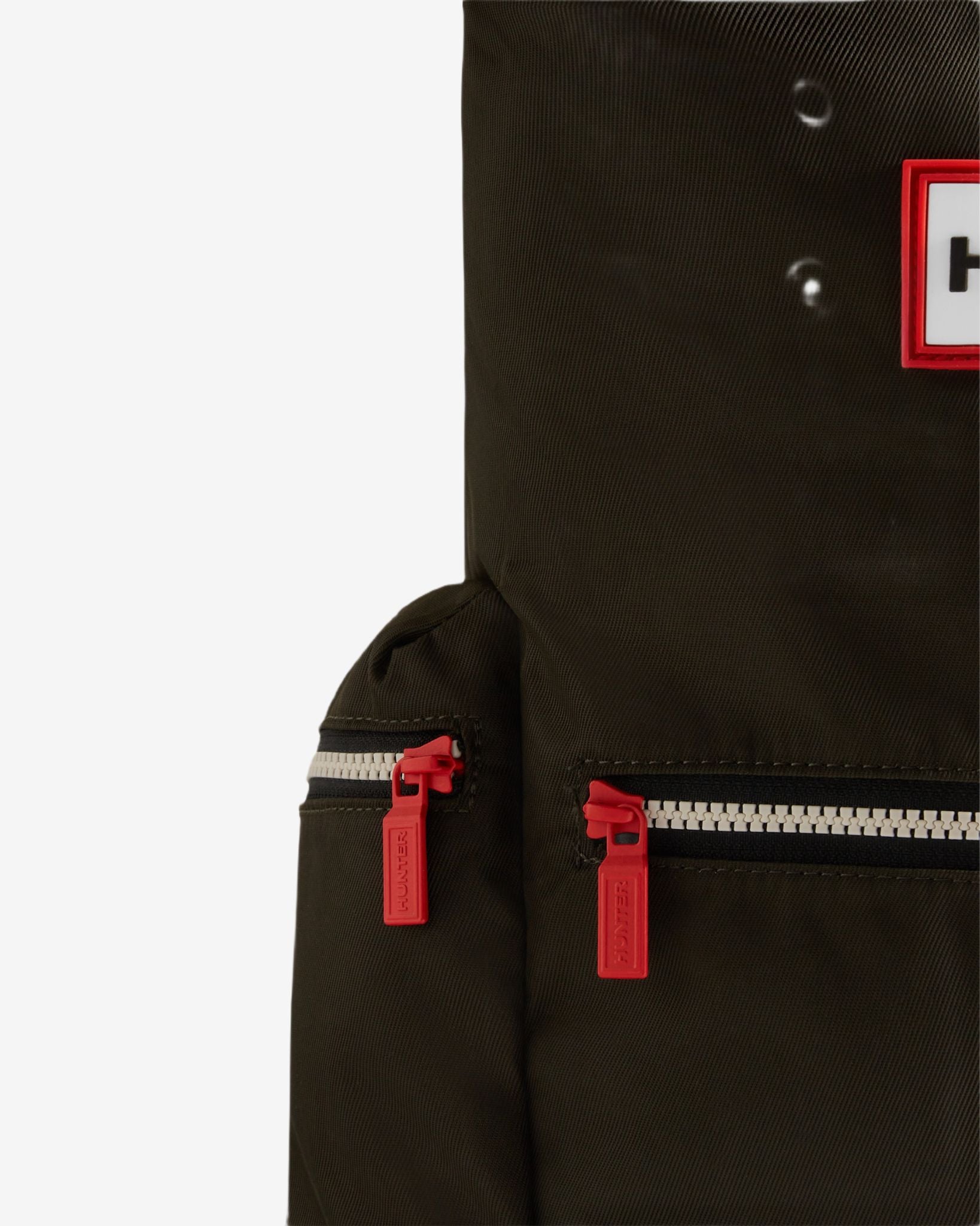 Nylon Large Topclip Backpack Dark Olive