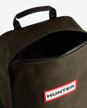 Nylon Large Backpack Dark Olive