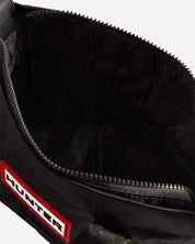 Nylon Mini Topclip Tote Bag Black