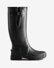 Men's Balmoral Tall Side Adjustable Commando Sole Boot Black