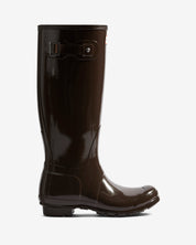 Women's Original Tall Gloss Boots Chocolate Brown
