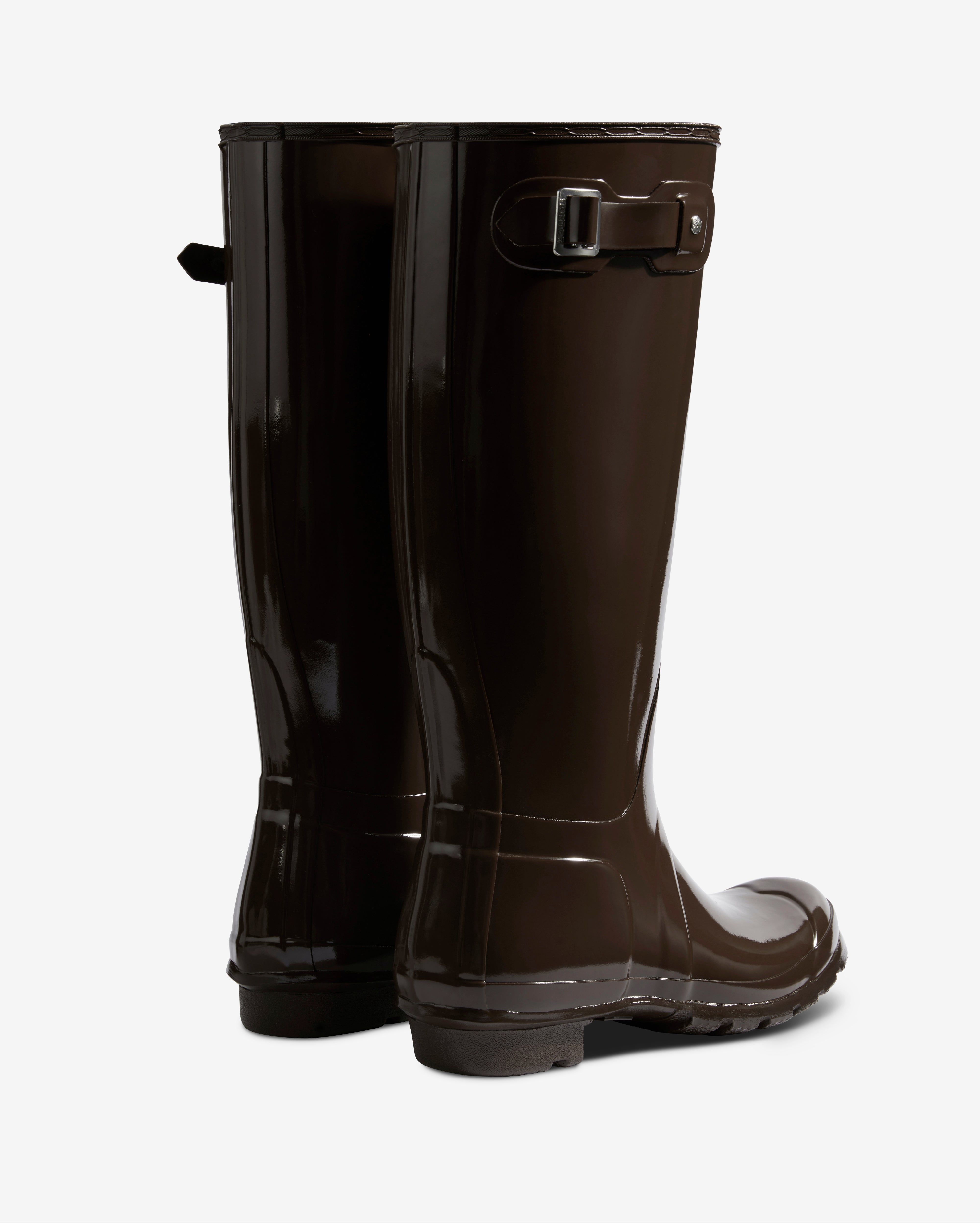Women's Original Tall Gloss Boots Chocolate Brown