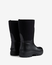 Unisex Balmoral Neoprene Short Boot Black