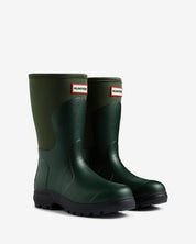 Unisex Balmoral Neoprene Short Boot Dark Olive Black