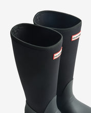 Unisex Downpour Neoprene Leg Tall Boot Black
