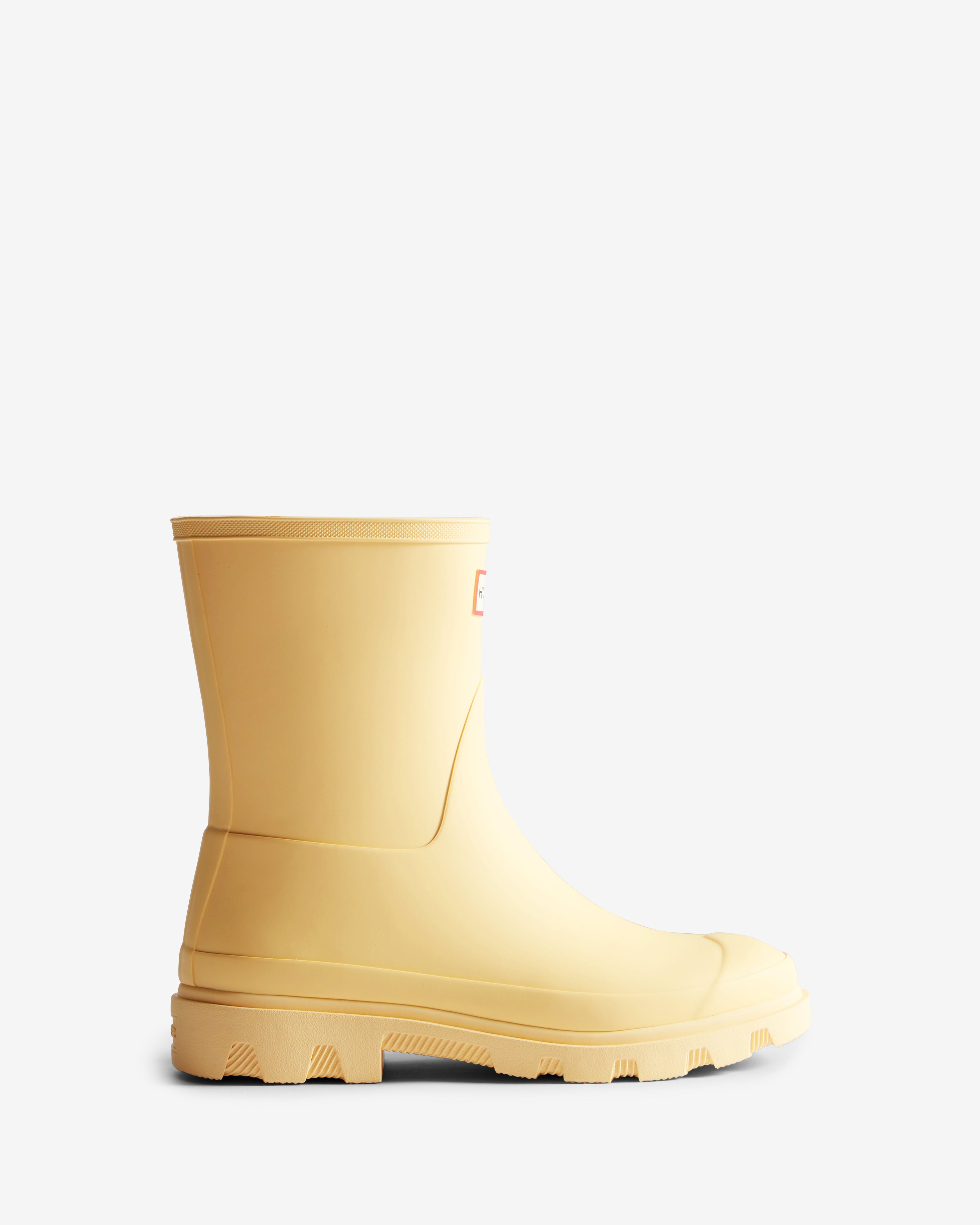 Unisex Downpour Short Boot Pale Yellow