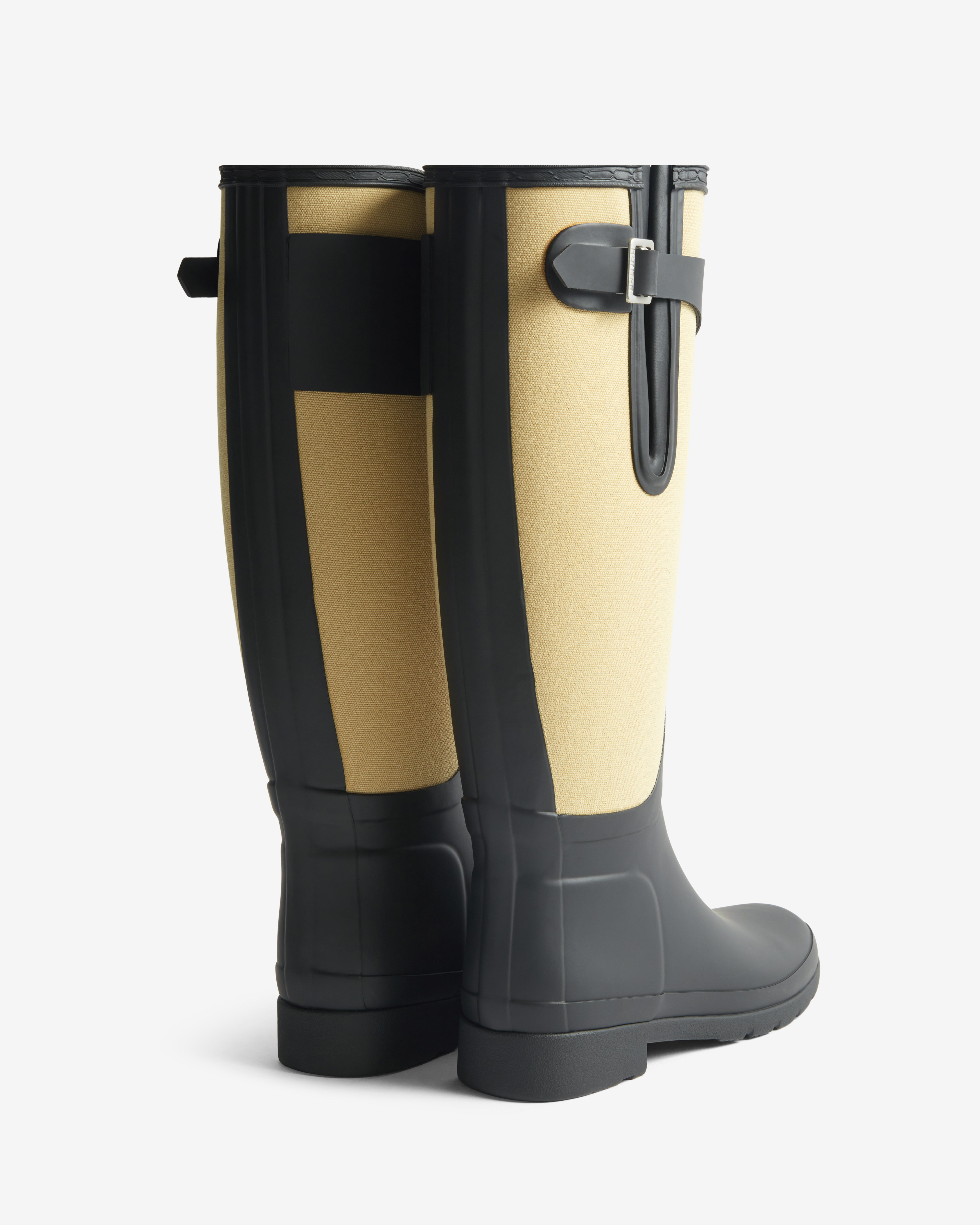 Women's Original Refined Canvas Riding Boot Black